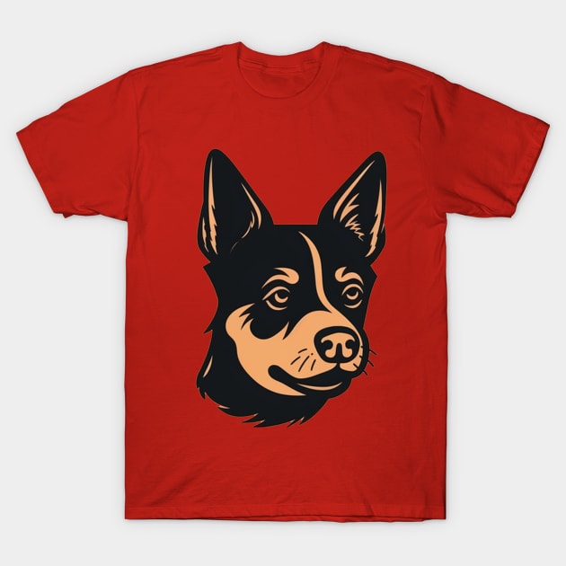 Anime dog T-Shirt by Flowerandteenager